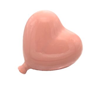 Hartjesballon 15 cm roze