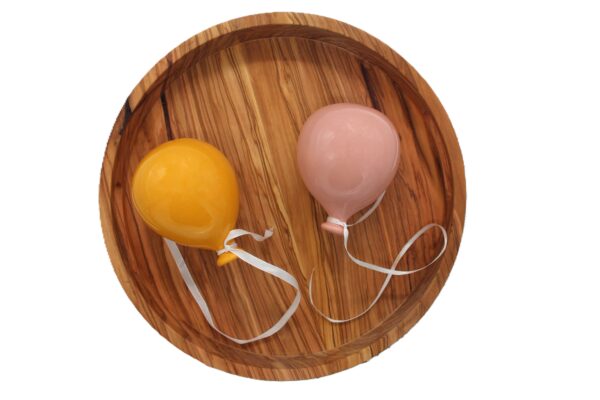 Ballon 10 cm geel