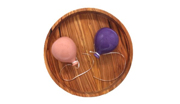 Ballon 10 cm roze - Afbeelding 3