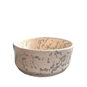 Grote schaal taupe 28 cm